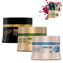 Kit Haskell Masc Cavalo Forte Bendito Loiro Murumuru 300g Kit Haskell Masc Cavalo Forte Bendito Loiro Murumuru 300g