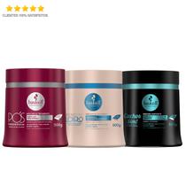Kit Haskell Máscara Bend. Cachos. Pós. 500g Cronograma Capilar Kit Haskell Máscara Bend. Cachos. Pós. 500g Cronograma Capilar