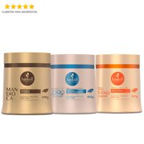 Kit Haskell Máscara Bend. Tut. Mand. 500g Cronograma Capilar