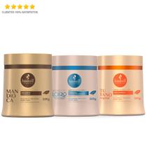 Kit Haskell Máscara Bend. Tut. Mand. 500g Cronograma Capilar Kit Haskell Máscara Bend. Tut. Mand. 500g Cronograma Capilar