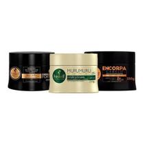 Kit Haskell Máscara Cav. Encorpa. Murumuru. 250g Cronograma Kit Haskell Máscara Cav. Encorpa. Murumuru. 250g Cronograma