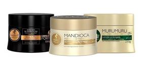 Kit Haskell Máscara Cavalo Forte Murumuru Mandioca 250g Cronograma Kit Haskell Máscara Cavalo Forte Murumuru Mandioca 250g Cronograma