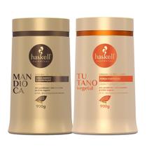 Kit Haskell Máscara Mandioca 900g + Máscara Haskell Tutano Vegetal 900g Kit Haskell Máscara Mandioca 900g + Máscara Haskell Tutano Vegetal 900g