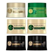 Kit Haskell Máscaras 2 Cavalo 2 Muru 1 Mandioca 1 Bana 250g Kit Haskell Máscaras 2 Cavalo 2 Muru 1 Mandioca 1 Bana 250g