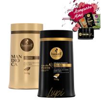 Kit Haskell Mascaras Cavalo Forte E Mandioca 1kg Kit Haskell Mascaras Cavalo Forte E Mandioca 1kg