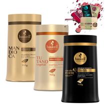 Kit Haskell Máscaras Cavalo Forte Tutano Mandioca 1kg Kit Haskell Máscaras Cavalo Forte Tutano Mandioca 1kg