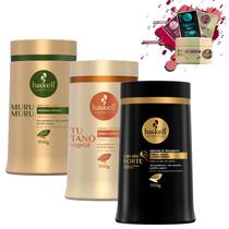 Kit Haskell Máscaras Cavalo Forte Tutano Murumuru 900gr Kit Haskell Máscaras Cavalo Forte Tutano Murumuru 900gr