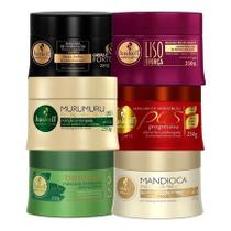 Kit Haskell Máscaras Cavalo Liso Muru Prog Bana Mand 250g