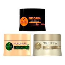 Kit Haskell Máscaras Mandioca Murumuru Encorpa Cabelo 250g Kit Haskell Máscaras Mandioca Murumuru Encorpa Cabelo 250g