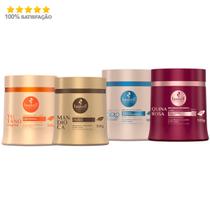 Kit Haskell Máscaras Tutano Bendito Mandioca E Quina 500g