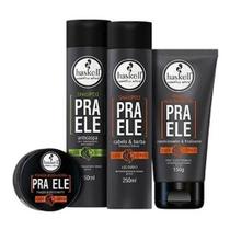 Kit Haskell Masculino Pra Ele 04 Itens Cabelo E Barba Homem Kit Haskell Masculino Pra Ele 04 Itens Cabelo E Barba Homem