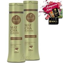 Kit Haskell Matcha e Alecrim Shampoo Condicionador 300ml Kit Haskell Matcha e Alecrim Shampoo Condicionador 300ml