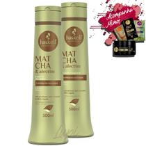 Kit Haskell Matcha e Alecrim Shampoo Condicionador 500ml Kit Haskell Matcha e Alecrim Shampoo Condicionador 500ml