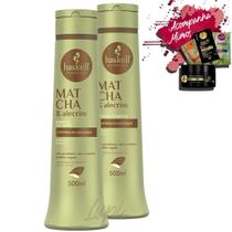 Kit Haskell Matcha e Alecrim Shampoo Condicionador 500ml Kit Haskell Matcha e Alecrim Shampoo Condicionador 500ml