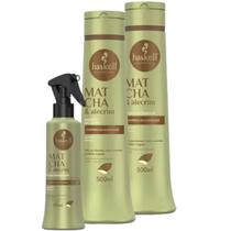 Kit Haskell Matcha Shampoo + Cond + Fluido 500 ml 3 Itens Completo Kit Haskell Matcha Shampoo + Cond + Fluido 500 ml 3 Itens Completo