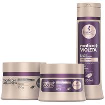 Kit Haskell Matiza + Shampooo Máscara 300ml 3 Itens Completo