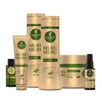 Kit Haskell Muru 300 Sh Cond Masc Leave in 150 Óleo e Seiva