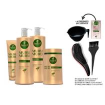 Kit Haskell Murumuru 1L Shp Cond Másc Leave +Kit Presente