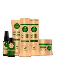 Kit Haskell Murumuru Sh Cond Máscara 300ml 6 Itens Completo Kit Haskell Murumuru Sh Cond Máscara 300ml 6 Itens Completo