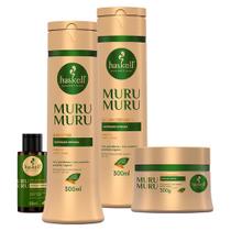 Kit Haskell Murumuru Sh. Cond Máscara (300Ml/G) + Seiva 35Ml