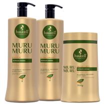 Kit Haskell Murumuru Shampoo 1 Litro 1 Condicionador 1 Litro 1 Mascara 900ML