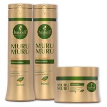 Kit Haskell Murumuru Shampoo 300ML 1 Condicionador 300ML 1 Mascara 300ML Kit Haskell Murumuru Shampoo 300ML 1 Condicionador 300ML 1 Mascara 300ML