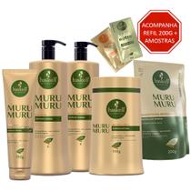 Kit Haskell Murumuru Shampoo Cond Másc 1L E Leave In 150