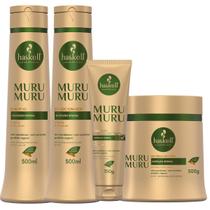 Kit Haskell Murumuru Shampoo Condicionador e Manteiga 500g/ml + Leave In Finalizador Polpa em Creme 150g Kit Haskell Murumuru Shampoo Condicionador e Manteiga 500g/ml + Leave In Finalizador Polpa em Creme 150g