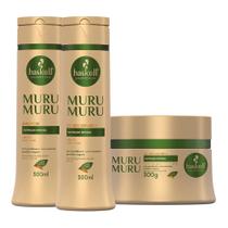 Kit Haskell Murumuru Shampoo, Condicionador e Manteiga Nutritiva 300ml/g Kit Haskell Murumuru Shampoo, Condicionador e Manteiga Nutritiva 300ml/g