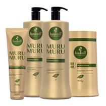 Kit Haskell Murumurú Shampoo, Condicionador e Manteiga + Polpa em Creme