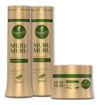 Kit Haskell Murumuru Shampoo Condicionador E Mascara 300ml