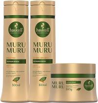 Kit haskell murumuru shampoo, condicionador e máscara