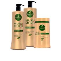 Kit Haskell Murumuru Shampoo Condicionador Máscara 1l/900g