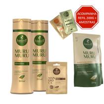 Kit Haskell Murumuru Shampoo E Cond 300ml + Dose Mandioca