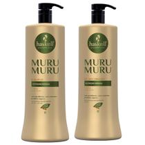 Kit Haskell Murumuru Shampoo e Condicionador 1 Litro Nutrição Intensa Para Cabelos SecosPara Cabelos Muito Secos