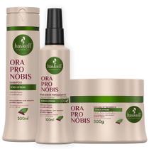 Kit Haskell Ora Pro-Nóbis Shp/Máscara/Finalizador 300ml