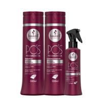 Kit Haskell Pós-Progressiva (3 itens) Sh, Cond 300 Fl 120ml