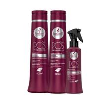 Kit Haskell Pós-Progressiva 3 itens Sh, Cond 500ml Fl 120ml Kit Haskell Pós-Progressiva 3 itens Sh, Cond 500ml Fl 120ml