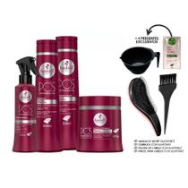 Kit Haskell Pós Progressiva Completo 500ml +Kit Presente