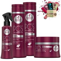 Kit Haskell Pos Progressiva Sh Cond Mascara 300 + Fluido