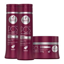Kit Haskell Pós Progressiva Shampoo + Condicionador + Máscara 300ml/g