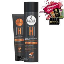 Kit Haskell Pra Ele Sh Cabelo E Barba + Creme Multifuncoes