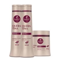 Kit Haskell Queratina Sh. Condicionador E Máscara 500Ml/G