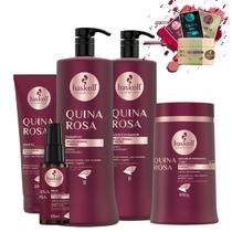 Kit Haskell Quina Rosa Sh Cond 1L Masc 900g Leave-in Serum Kit Haskell Quina Rosa Sh Cond 1L Masc 900g Leave-in Serum