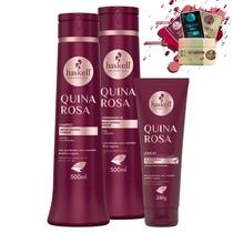 Kit Haskell Quina Rosa Sh Cond 500ml Leave-in 240g