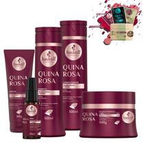 Kit Haskell Quina Rosa Sh Cond Masc 300g Leave-in Serum