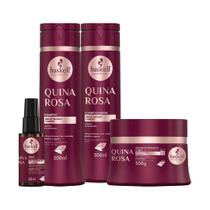 Kit Haskell Quina Rosa Sh Cond Masc 300ml e Serum