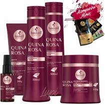 Kit Haskell Quina Rosa Sh Cond Masc 500g Leave-in Serum