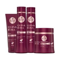 Kit Haskell Quina Rosa Sh Cond Masc 500ml e Leave in 240 Kit Haskell Quina Rosa Sh Cond Masc 500ml e Leave in 240