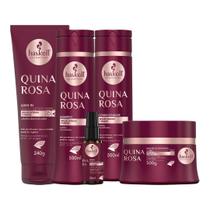 Kit Haskell Quina Rosa Sh Cond Masc Leave in e Serum 300ml Kit Haskell Quina Rosa Sh Cond Masc Leave in e Serum 300ml